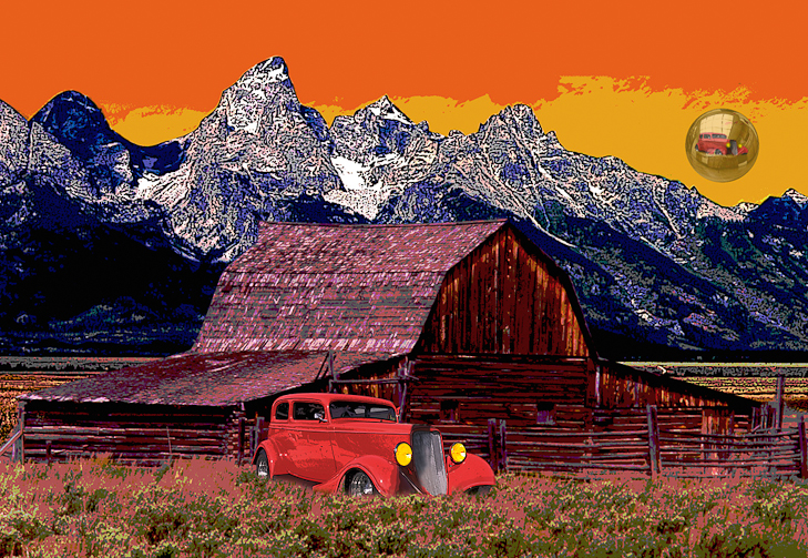 Red Ford at Tetons