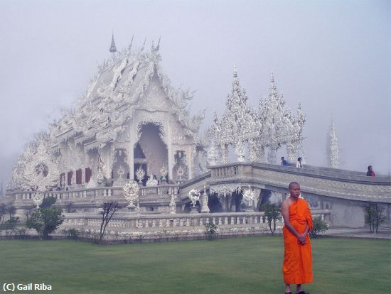 Missing Image: i_0008.jpg - White Wat   monk on cloudy day