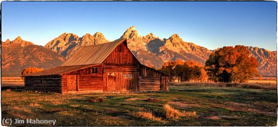Missing Image: i_0025.jpg - Mormon Barn at Sunrise