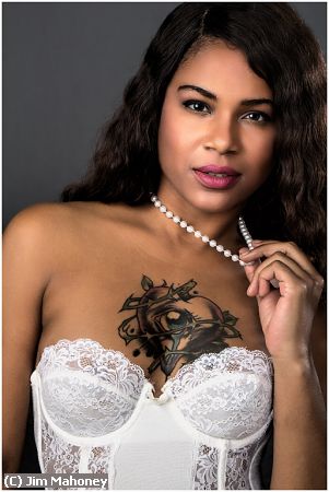 Missing Image: i_0030.jpg - Mya in White Corset and Pearls
