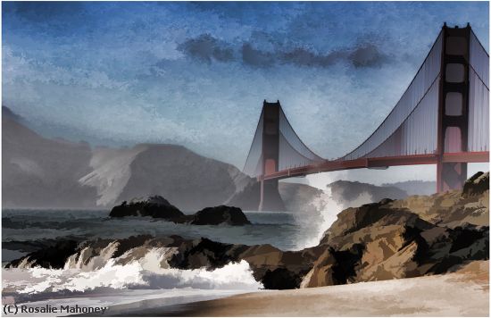 Missing Image: i_0037.jpg - Creative Golden Gate Bridge