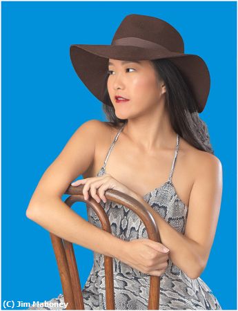 Missing Image: i_0012.jpg - Diana Y in a Brown Hat